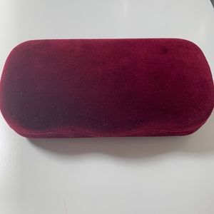 Gucci Sunglasses Case - Burgundy